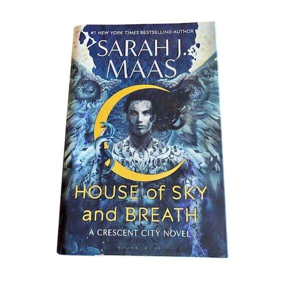 House of Sky and Breath by Sarah J. Maas Hardcover Book Crescent City Series #2 - Picture 1 of 4